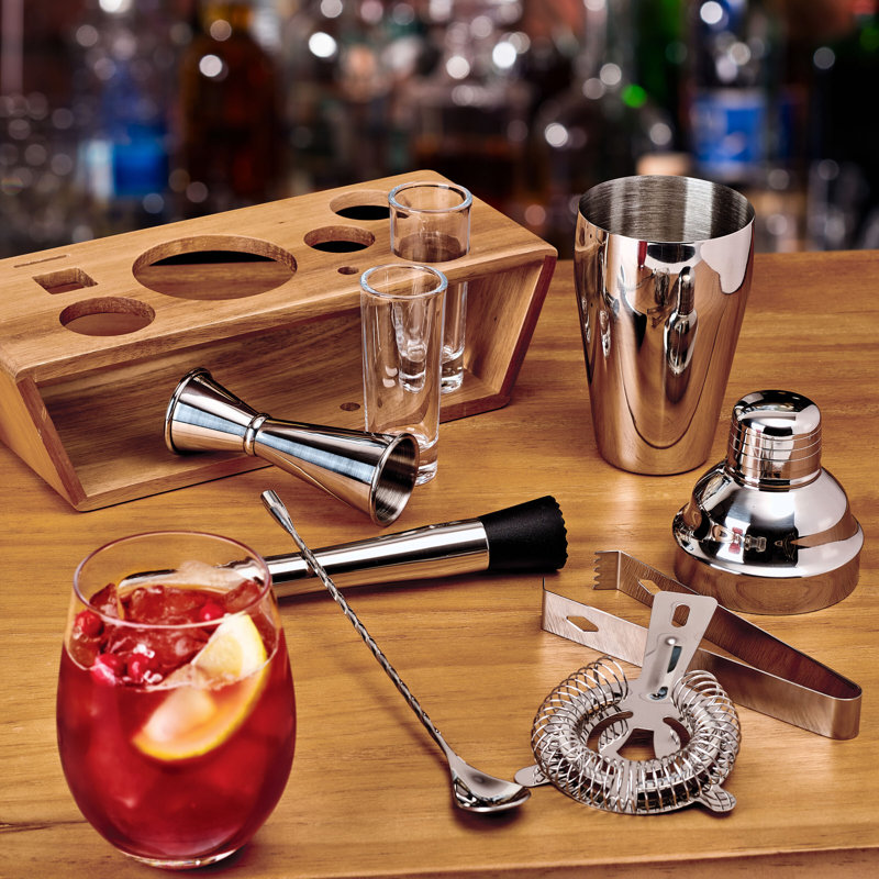 Mikasa Glenwood Mixology Set, 8 Piece & Reviews | Wayfair